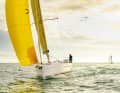 Raumschots erreichte die Dufour 37 beim Test einen Topspeed von neun Knoten bei 16 Knoten Windgeschwindigkeit