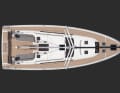 The voluminous shape with a wide bow is clearly recognisable from above