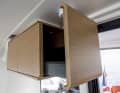 The storage space has been skilfully and elegantly extended with wall units