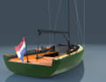 Modern design language. The wide stern with the flat frame is intended to provide a lot of dimensional stability