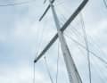 Mast: Check thoroughly every spring. A dent in the mast indicates serious damage. The same applies to a permanent, unusual bend in the mast when the load is removed.