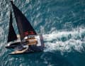 La surface totale des voiles est de 245 mètres carrés