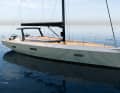 Ice 62 Targa: The latest model from the Italian yacht manufacturer offers everything your heart desires - and more. Under engine power, the Ice is said to log up to 12 knots and glide easily under sail. The mast, boom, taffrail, deck and large parts of the hull are made of carbon fibre. Data: Hull length 17.99 m, beam 5.20 m, draught 2.30-3.90 m, weight 19.9 tonnes, sail area 240 m², STZ 5.7; www.iceyachts.it