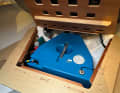 The water tank (180 litres) in the foredeck is easy to reach