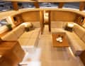The interior design of the 50 CS is timeless