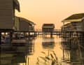 Les maisons sur pilotis du Greifswalder Bodden s'inspirent des hébergements des Maldives