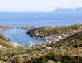 Blick auf die Bucht von Ormos Sivota