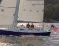 Attractive lines and visibly high performance potential. The picture comes from the shipyard in the USA