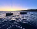The yacht was transferred late on Sunday evening