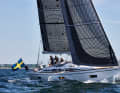 The Linjett cuts a fine figure in the wind, even from the outside