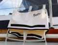 Back on board III
In addition to the swim ladder, a mobile emergency ladder for the side of the boat can help. In a test of six models (YACHT 20/2016), the Safe Up from Lazilas came out on top.