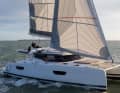 Conventional sail plan. The overlapping genoa is and remains the standard. The concept does not provide for a self-tacking jib