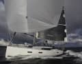 Das Spinnaker-Set-up war ein Provisorium, eigentlich soll mit Gennaker an einer festen Bugnase samt Rüssel gesegelt werden. Trotzdem konnten wir bei 16 bis 17 Knoten Wind die Zehn-Knoten-Marke knacken