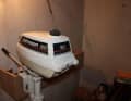 Waited?

 The wall bracket in the cellar is ideal for storing the engine. The machine is easily accessible for work. Four-stroke engines are also optimally stowed upright