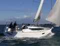 Sun Odyssey 319. Optisch zweifelsfrei als echte Jeanneau zu erkennen