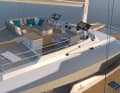 Plenty of space on the upper floor for sunbathing, enjoying yourself and, of course, sailing