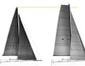 Evo-Rigg. Der neue Carbonmast ist 65 Zentimeter höher und bietet 34 Prozent mehr Segelfläche als das Standard-Rigg aus Aluminium