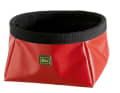 3. foldable dog bowl

 Perfect for travelling - a foldable dog bowl takes up hardly any storage space when not in use and is easy to transport.