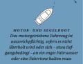 Motorbootfahrer müssen Seglern ausweichen, schon klar. Aber nicht, wenn der Segler schneller ist oder das Motorboot tiefgangsbedingt nicht ausweichen kann!