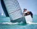 Impressions du championnat du monde des yachts 8 mR à Langenargen, sur le lac de Constance. Photos de Nico Krauss