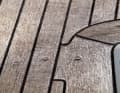 1. protruding joints prevent rainwater from running off. The wood suffers at these points and green growth develops