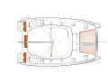 The steering positions are on deck, there is no fly. The roof is closed or...