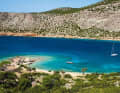 Top anchorage spot: Alimia, small island on the western tip of Rhodes