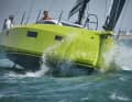 Aggressive look. Hull with strong retraction to the deck. That's why the sides of the hull are now made of GRP