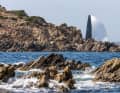  








        The craggy sandstone rock formations and azure blue waters are the reason crews return repeatedly to race off the Costa Smeralda








  