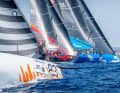 Un espace restreint. Comme la densité des performances est très élevée chez les TP 52, le départ revêt une importance particulière. Deux fois déjà, des bateaux ont franchi la ligne trop tôt.