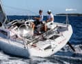 Dehler 30 OD under gennaker off Cannes