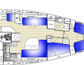 Also possible: separate beds and a U-shaped kitchen