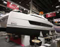 L'aspect trapu est typique de la catégorie des petits catamarans.