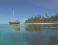 Corentin sailed through the Bay of Bengal for six months on the "Gold of Bengal", a boat he built from jute fibre