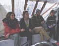 Pour son projet actuel, le tour du monde à bord du "Nomade des Mers", il est soutenu par une équipe