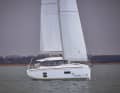 The foredeck is quite voluminous. Three hull windows characterise the look as well as...