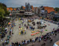 Hoorn est une ville très animée. C'est particulièrement vrai le jeudi, jour du marché au fromage.