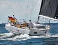 The boat is an impressive 4.29 metres wide: a class record