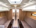 The saloon has a very simple layout and there are no wall units