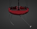 The rudders are double and the stern is oddly shaped