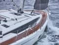 The new boat can be recognised as a Bavaria by its window line