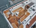 Le cockpit est large et grand, la descente longue