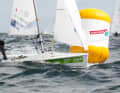 The Australians Belcher/Page, currently the best 470 duo in the world, won the 470 men's race by a clear margin