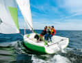 Bateau à quille en Pologne