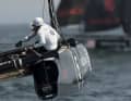 Le barreur James Spithill. BMW Oracle Racing