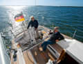Deckhouse yacht from Germany