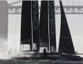 Oracle Racing trains on AC 45 in San Francisco Bay
