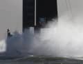 Oracle Racing trainiert in der San Francisco Bay auf AC 45