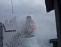 Rough air on deck
