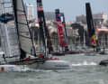 Fleetrace-Start vor dem St. Francis Yacht Club